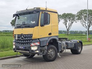 Strona kierowcy z przodu — Mercedes-Benz ACTROS 2043 AS steel suspension z 2020 roku