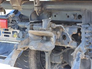 Hak holowniczy — Mercedes-Benz ACTROS 2643 z 2015 roku