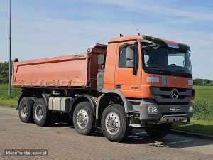 Strona pasażera z przodu — Mercedes-Benz ACTROS 4148 AK 8X8 EPS MEILLER z 2009 roku