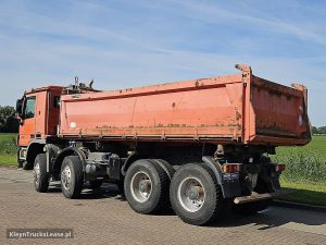 Strona kierowcy z tyłu — Mercedes-Benz ACTROS 4148 AK 8X8 EPS MEILLER z 2009 roku