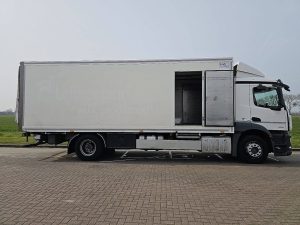 Drzwi boczne przestrzeni ładunkowej — Mercedes-Benz ANTOS 1835 FRIGO TAILLIFT z 2014 roku