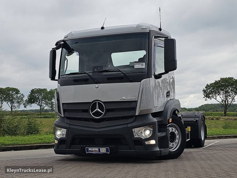Mercedes-Benz ANTOS 1840 SHORT CAB XENON 264T z 2018 roku, ciągnik siodłowy z zagranicy — przód pojazdu