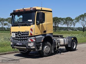 Strona kierowcy z przodu — Mercedes-Benz AROCS 1843 AROCs 2043 AS z 2018 roku