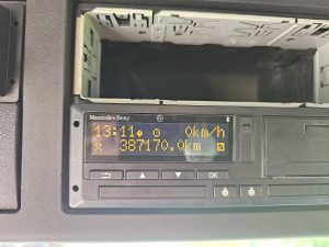 Licznik przebiegu — Mercedes-Benz AROCS 1843 AROCs 2043 AS z 2018 roku