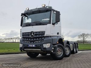 Przód pojazdu — Mercedes-Benz AROCS 3248 8X4 FULL STEEL z 2016 roku