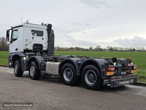 Strona kierowcy z tyłu — Mercedes-Benz AROCS 3248 8X4 FULL STEEL z 2016 roku