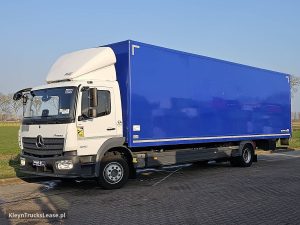 Strona kierowcy z przodu — Mercedes-Benz ATEGO 1230 TAILLIFT AIRCO 60M3 z 2021 roku