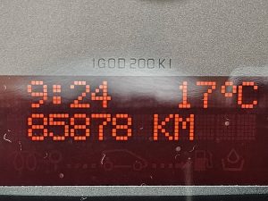 Licznik przebiegu — Mercedes-Benz CITAN 109 CDI LONG 95Pk Euro6 AC! z 2021 roku