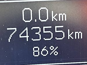Licznik przebiegu — Mercedes-Benz ESPRINTER 55 kWh 168 km wltp z 2021 roku