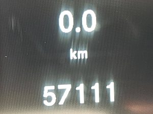 Licznik przebiegu — Mercedes-Benz EVITO 66Kwh Wltp 292 kms z 2022 roku
