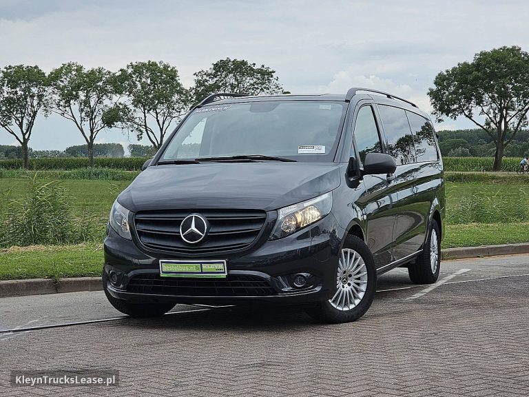 Mercedes-Benz EVITO L3 66kwh 292 km wltp z 2021 roku, blaszak z zagranicy — przód pojazdu