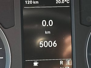 Licznik przebiegu — Mercedes-Benz EVITO L3 XL 280KM WLTP z 2024 roku