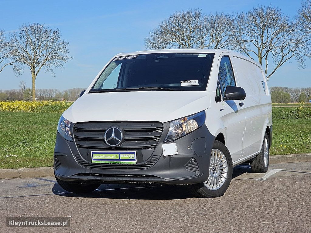 Mercedes-Benz EVITO XL Vebabox 60 kWh z 2024 roku, chłodnia z zagranicy — przód pojazdu
