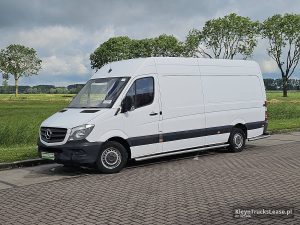 Strona kierowcy z przodu — Mercedes-Benz SPRINTER 310 L3H2 Maxi Automaat z 2014 roku