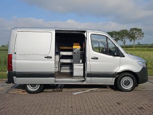 Drzwi boczne przestrzeni ładunkowej — Mercedes-Benz SPRINTER 311 L1H1 2xZijdeur Mbiux z 2020 roku