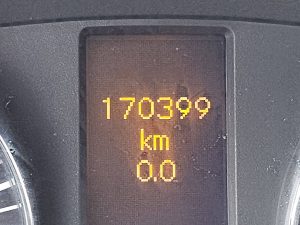 Licznik przebiegu — Mercedes-Benz SPRINTER 314 ac cruise EURO6 z 2016 roku
