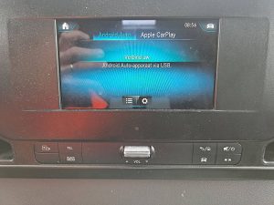 Ekran z Apple CarPlay — Mercedes-Benz SPRINTER 314 camperombouw EURO6 z 2019 roku
