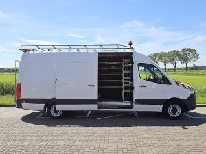 Drzwi boczne przestrzeni ładunkowej — Mercedes-Benz SPRINTER 314 L3H2 Maxi Euro6 AC! z 2019 roku