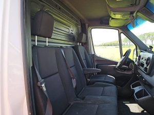 Wnętrze kabiny — Mercedes-Benz SPRINTER 314 L3H2 Maxi Euro6 AC! z 2019 roku
