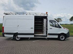 Drzwi boczne przestrzeni ładunkowej — Mercedes-Benz SPRINTER 314 L3H2 Maxi Mbux Euro6 z 2020 roku