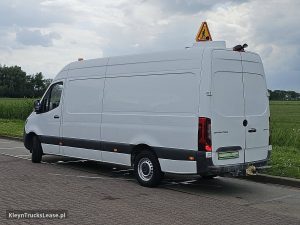 Strona kierowcy z tyłu — Mercedes-Benz SPRINTER 314 L3H2 Mbux 3.5T-Trekh z 2021 roku