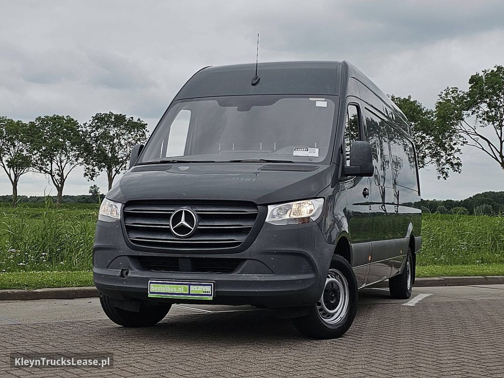Mercedes-Benz SPRINTER 314 L3H2 Mbux Euro6 AC! z 2020 roku, blaszak z zagranicy — przód pojazdu