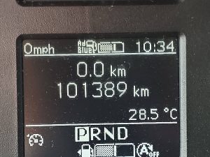 Licznik przebiegu — Mercedes-Benz SPRINTER 315 L4H3 XXL 2x Schuif z 2022 roku