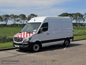 Strona kierowcy z przodu — Mercedes-Benz SPRINTER 316 L2H2 3.5T-Trekhaak! z 2018 roku