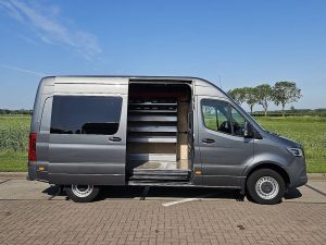 Drzwi boczne przestrzeni ładunkowej — Mercedes-Benz SPRINTER 317 L2H2 LED Navi Autom. z 2021 roku