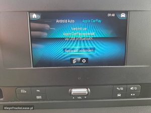 Ekran z Apple CarPlay — Mercedes-Benz SPRINTER 317 L2H2 Mbux Automaat! z 2022 roku