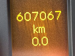 Licznik przebiegu — Mercedes-Benz SPRINTER 319 CDI 3.0 LAADKLEEP z 2017 roku
