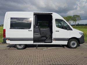 Drzwi boczne przestrzeni ładunkowej — Mercedes-Benz SPRINTER 319 L2H2 V6 Dub Cab! z 2021 roku
