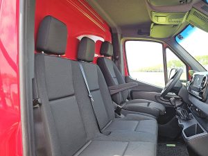 Wnętrze kabiny — Mercedes-Benz SPRINTER 515 Bakwagen LWB 433CM! z 2023 roku