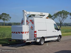Strona pasażera z tyłu — Mercedes-Benz SPRINTER 516 Hoogwerker EURO6 z 2017 roku