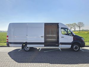 Drzwi boczne przestrzeni ładunkowej — Mercedes-Benz SPRINTER 516 XXXL maxi ac z 2015 roku