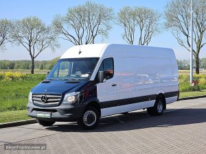 Strona kierowcy z przodu — Mercedes-Benz SPRINTER 516 XXXL maxi ac z 2015 roku