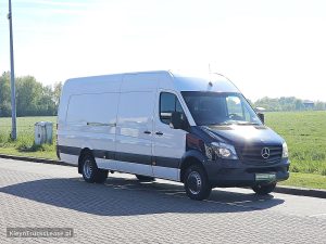 Strona pasażera z przodu — Mercedes-Benz SPRINTER 516 XXXL maxi ac z 2015 roku