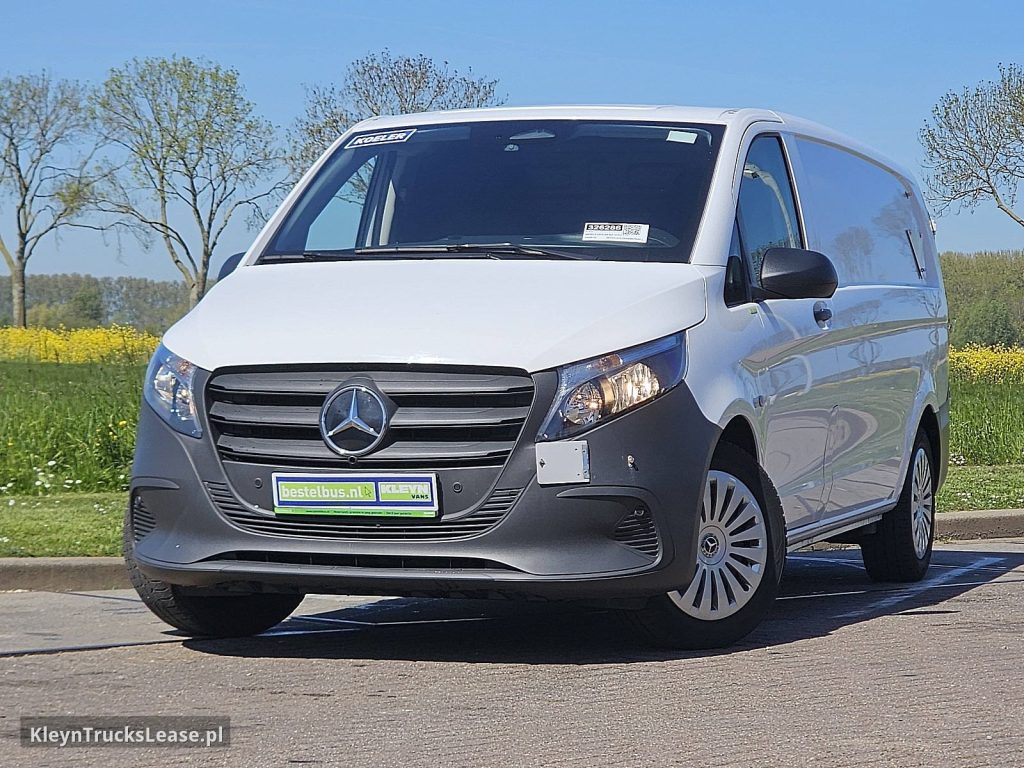 Mercedes-Benz VITO 110 Veba box XL EURO6 z 2024 roku, blaszak z zagranicy — przód pojazdu