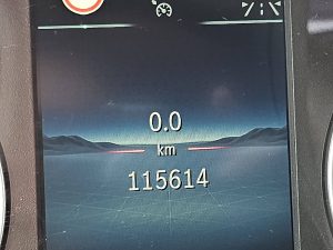 Licznik przebiegu — Mercedes-Benz VITO 110 Veba box XL EURO6 z 2024 roku