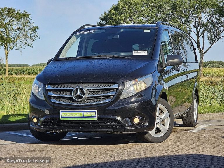 Mercedes-Benz VITO 119 CDI ac automaat EURO6 z 2016 roku, blaszak z zagranicy — przód pojazdu