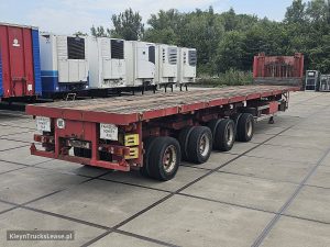 Strona pasażera z tyłu — Nooteboom OVB-65-04V z 1998 roku