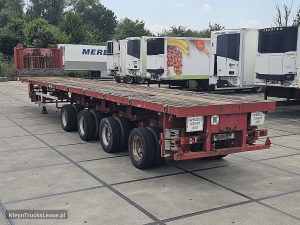 Strona kierowcy z tyłu — Nooteboom OVB-65-04V z 1998 roku