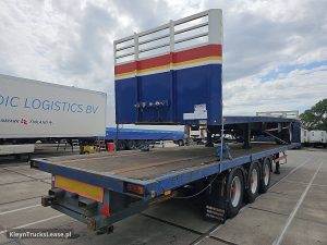 Strona pasażera z tyłu — Pacton TXD339 3 AXLE PLATFORM z 2001 roku