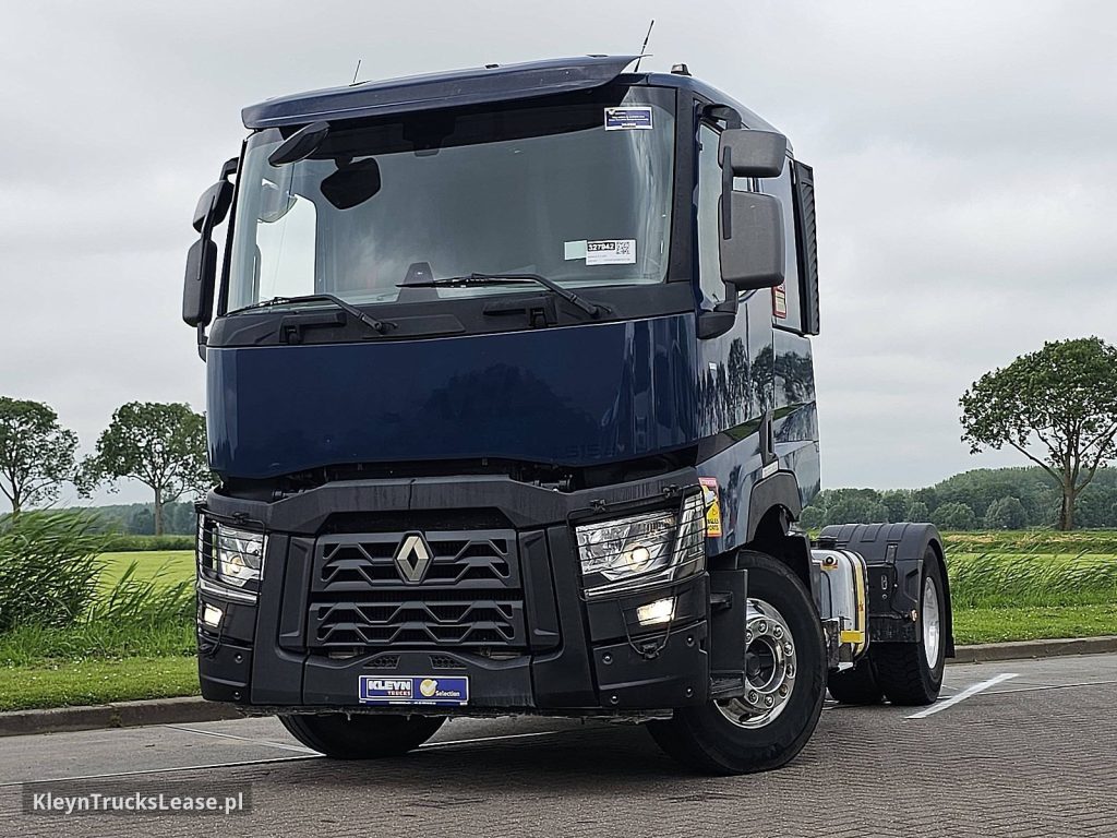 Renault C 440 z 2021 roku, ciągnik siodłowy z zagranicy — przód pojazdu