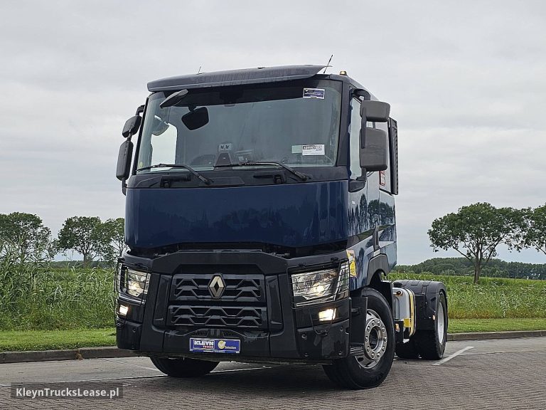 Renault C 440 T 440 LOW ROOF z 2021 roku, ciągnik siodłowy z zagranicy — przód pojazdu
