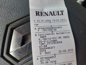 Wyposażenie specjalne — Renault D 250 D 16 250 FUEL 11.000 z 2016 roku