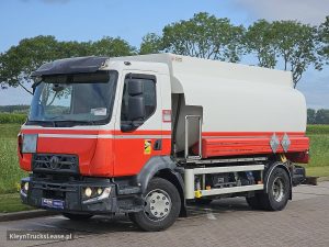 Strona kierowcy z przodu — Renault D 250 D 16 250 FUEL 11.000 z 2016 roku