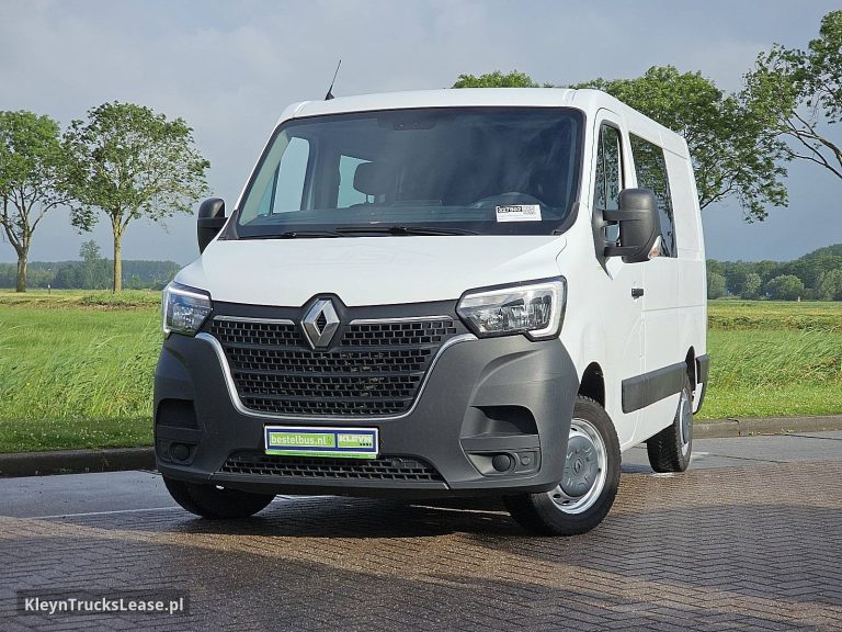 Renault MASTER 2.3 L1H1 Dubbel Cabine! z 2021 roku, blaszak z zagranicy — przód pojazdu
