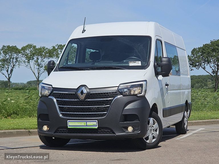 Renault MASTER 2.3 L2H2 Dubbele Cabine! z 2024 roku, blaszak z zagranicy — przód pojazdu