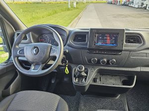 Deska rozdzielcza i stanowisko kierowcy — Renault MASTER 2.3 Schuifzeil Laadklep! z 2021 roku